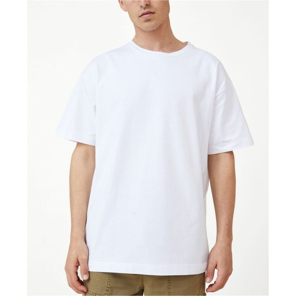 Cotton On Mens Heavy Weight Basic T-Shirt, NWT
